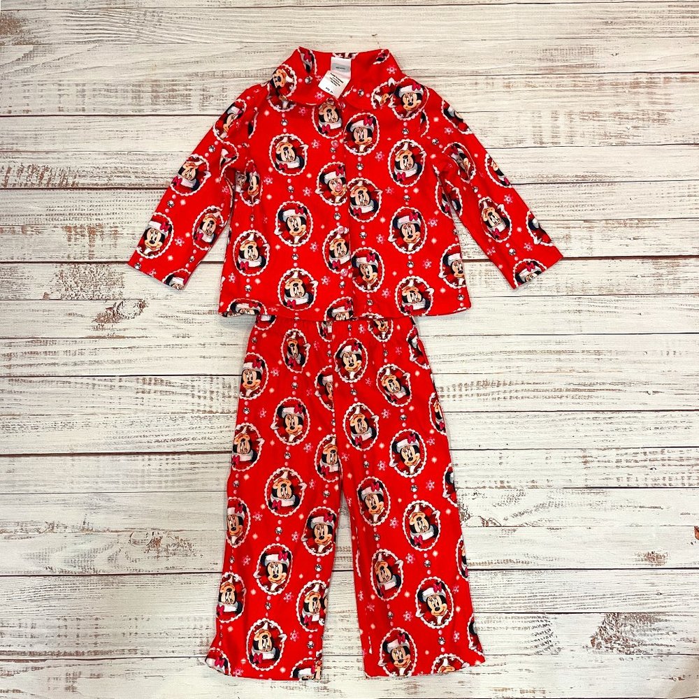 Disney Minnie Mouse Happy Holiday Pajama 2-Piece Set